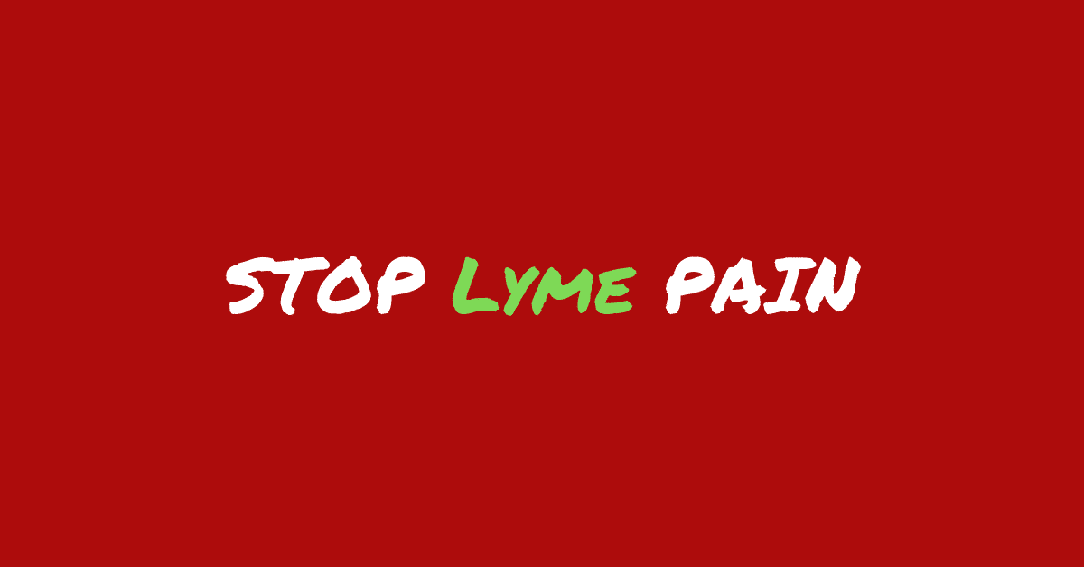 Lyme Disease Pain Treatment