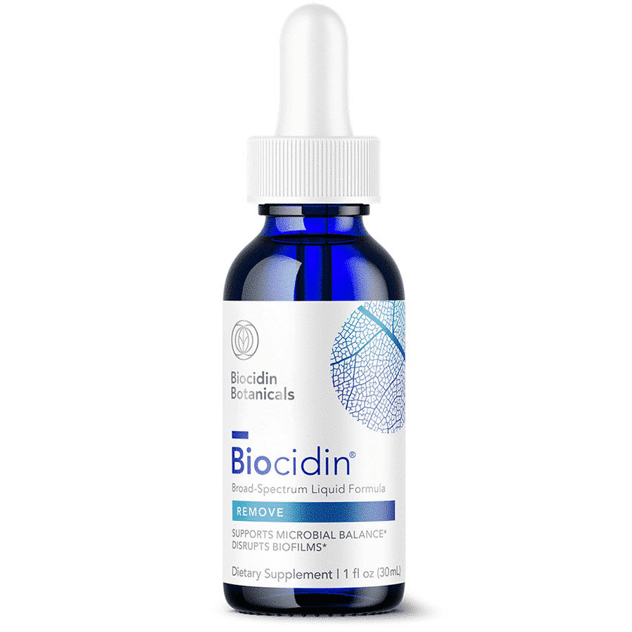 Biocidin Broad-Spectrum Liquid Formula bottle with dropper, 30ml