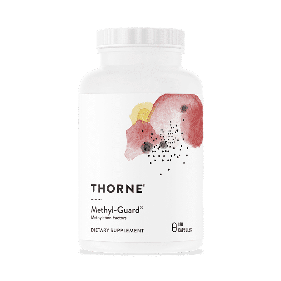Thorne Methyl-Guard 180 capsules dietary supplement bottle